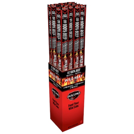 Jack Links Jack Link's Wild Heat Beef Stick 1.84 oz Pegged 10000032878